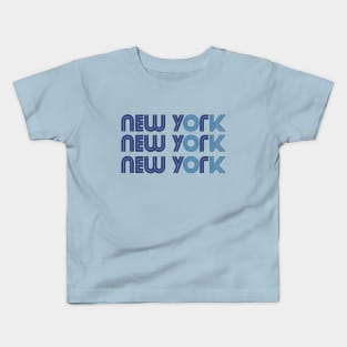 new york city lettering Kids T-Shirt